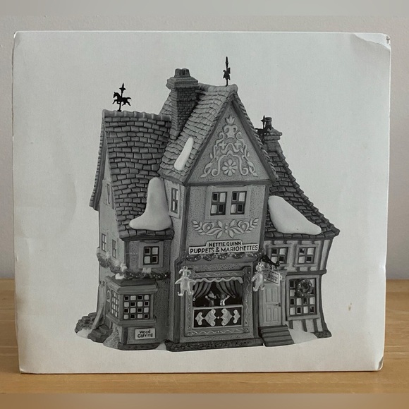 Dept 56 Dickens’ Village Series 1996 “Nettie Quinn Puppets & Marionettes” #58344 - Picture 11 of 16